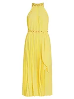 Sunray Pleated Dress