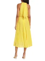 Sunray Pleated Dress