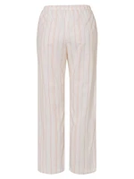 Sleep & Lounge Cotton Striped Pants