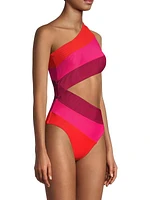 Joyce Cut-Out One-Piece Swimsuit