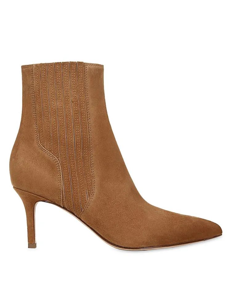 Lisa 70MM Suede Ankle Booties