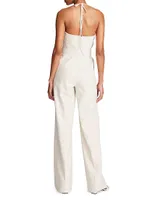 Jami Sleeveless Belted Jumpsuit