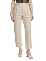 Ivy Tailored Straight-Leg Pants