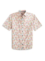 Jens Floral Cotton-Blend Shirt