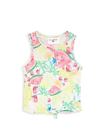 Little Girl's & Girl's Fruita Knot Tank Top