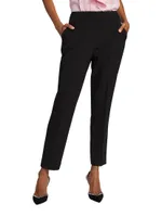 The Ava Straight-Leg Ankle Pants