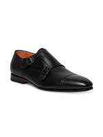 Levante Double Buckle Monk Strap Shoes