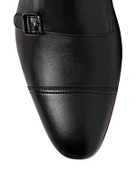 Levante Double Buckle Monk Strap Shoes