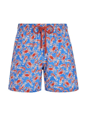 Crab & Shrimp Swim Trunks