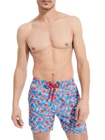 Crab & Shrimp Swim Trunks