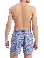 Crab & Shrimp Swim Trunks