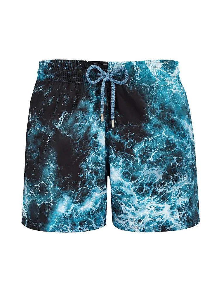 Ocean Photographic Swim Shorts