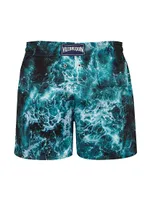 Ocean Photographic Swim Shorts