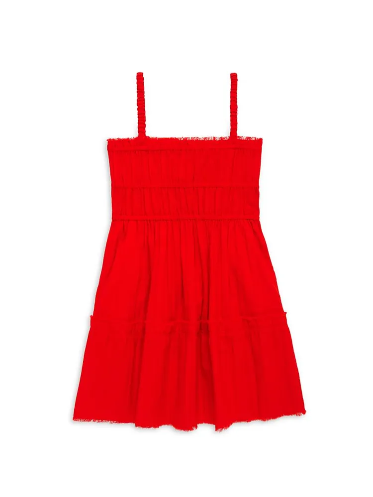 Little Girl's & Grier Pleated Dress