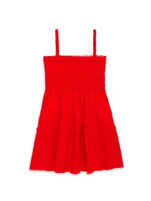 Little Girl's & Grier Pleated Dress