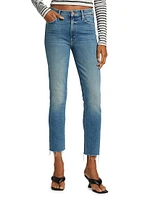 The Dazzler Mid-Rise Ankle Jeans