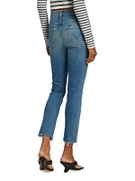 The Dazzler Mid-Rise Ankle Jeans