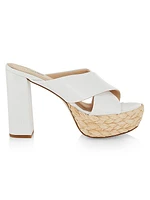 Lucca 65MM Suede Platform Sandals