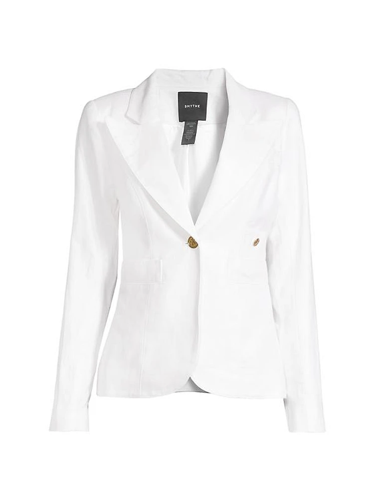 Linen Duchess Blazer