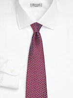 Cube Jacquard Silk Tie