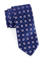 Medallion Silk Tie