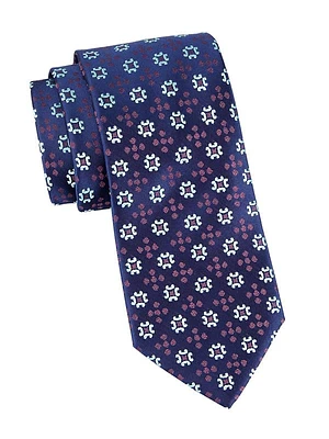 Medallion Silk Tie