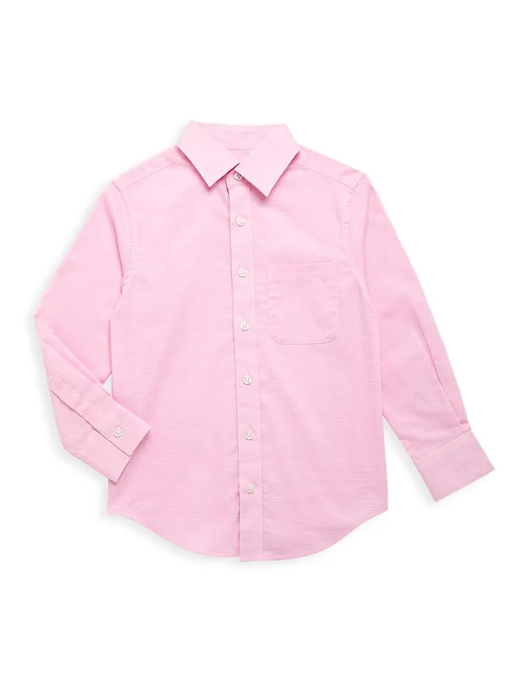 Little Boy's & Button-Up Shirt