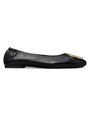 Claire Leather Ballet Flats