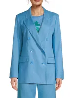 Yarden Double-Breasted Blazer