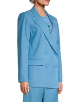 Yarden Double-Breasted Blazer