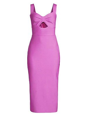 Rosa Sleeveless Cut-Out Midi-Dress