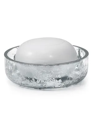 Lydia Silver Soap Dish