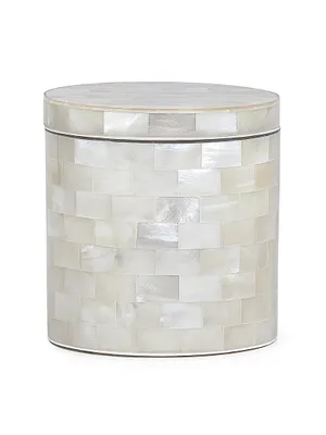 White Agate Canister