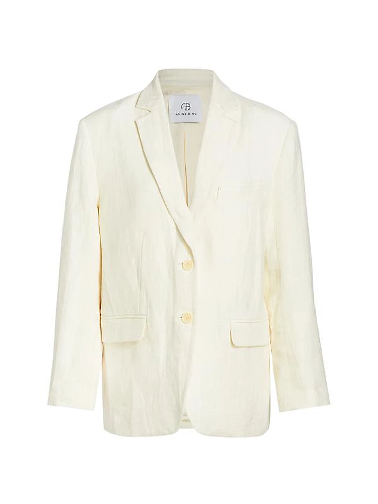 Quinn Linen Blazer