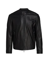 Leather Moto Jacket