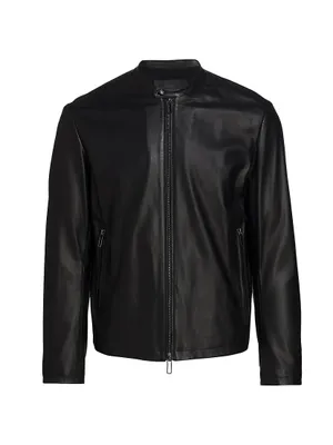 Leather Moto Jacket