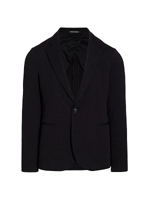 Techno Jersey Blazer