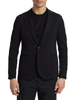 Techno Jersey Blazer