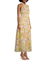 Aisha Floral Smocked Maxi Dress