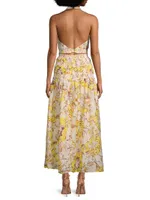 Aisha Floral Smocked Maxi Dress