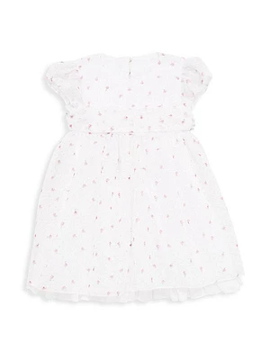 Little Girl's Organza Floral Dress