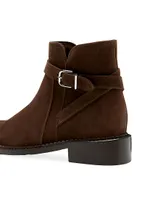 Sarah 30MM Suede Ankle Boots