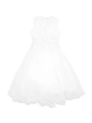 Little Girl's & Communion Tulle Beaded Dress