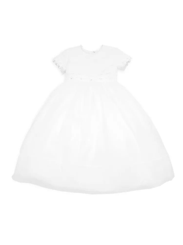 Little Girl's & Communion Satin Organza Dress