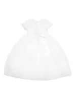 Little Girl's & Communion Satin Organza Dress