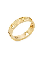 Icon 18K Yellow Gold Star Ring