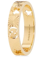 Icon 18K Yellow Gold Star Ring