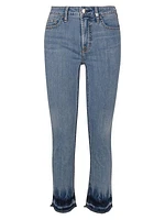 Ankle Straight-Leg Jeans