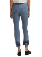 Ankle Straight-Leg Jeans