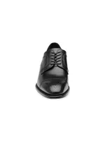 J&M Collection Ellsworth Leather Lace-Up Oxfords